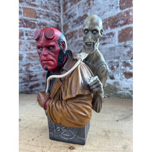 145 - Sideshow Hellboy & Corpse Limited Edition Figure (69/1500) Boxed