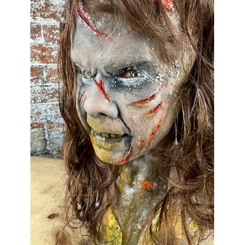 149 - Scratch Made Exorcist Regan MacNeil (Linda Blair) Life Size Bust