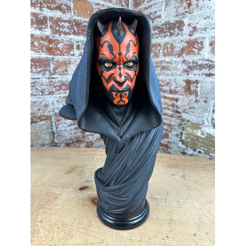 160 - Star Wars Darth Maul Ledgendary Scale Bust - Sideshow Collectibles Limited Edition 595/750
