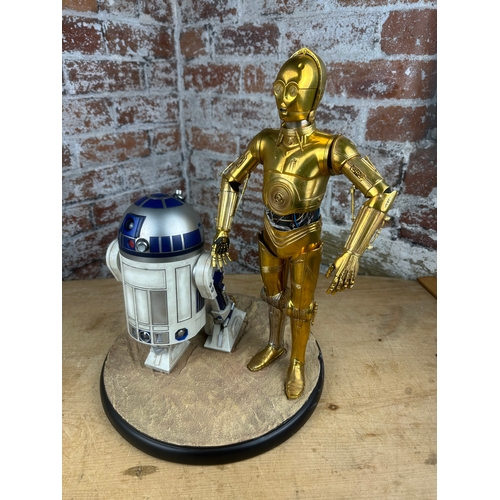 163 - Star Wars C-3PO & R2-D2 Premium Format Figure - Sideshow Collectibles Limited Edition