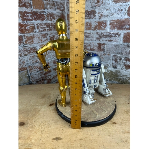 163 - Star Wars C-3PO & R2-D2 Premium Format Figure - Sideshow Collectibles Limited Edition