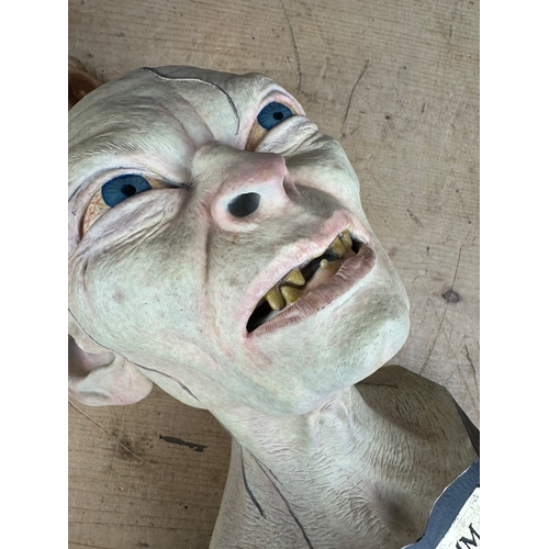 165 - Lord of the Rings Gollum Bust  Premium Format Figure - Sideshow Collectibles Limited Edition 724/150... 
