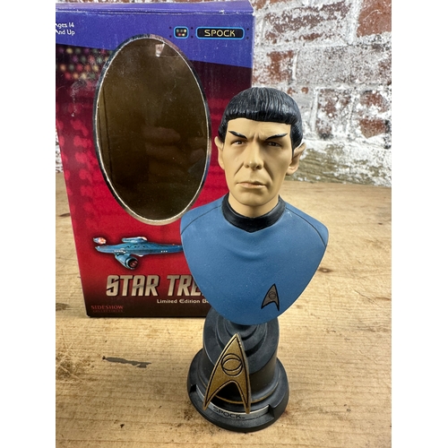 170 - Star Trek Spock Bust - Sideshow Collectibles Limited Edition 1653/3000