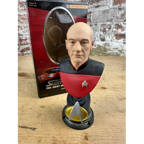 171 - Star Trek Captain Picard Bust - Sideshow Collectibles Limited Edition 1362/3000