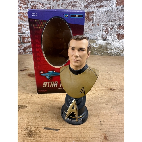 172 - Star Trek Kirk Bust - Sideshow Collectibles Limited Edition 2389/5000