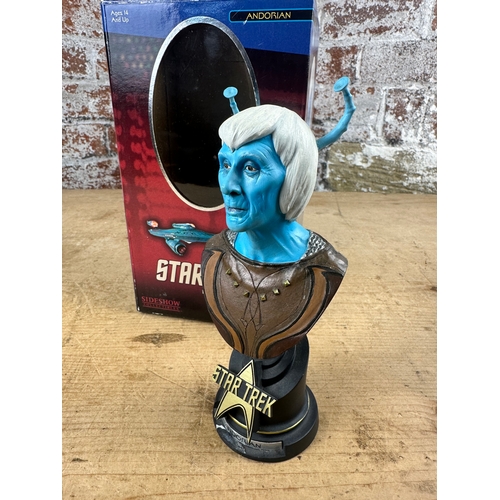 175 - Star Trek Andorian Bust - Sideshow Collectibles Limited Edition 735/2000 a/f