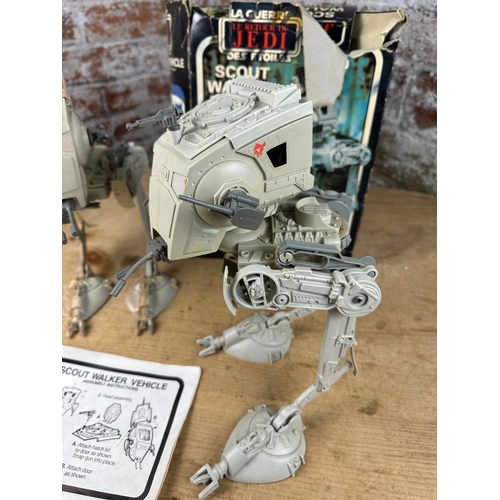 119 - Two Vintage Star Wars Palitoy AT-ST Scout Walkers