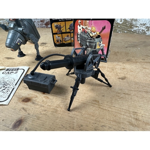 120 - Two Vintage Star Wars Toys - Tripod Laser Cannon & Cap-2 Captivator