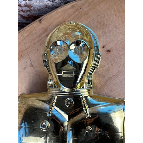 123 - Vintage Kenner Star Wars See-Threepio C-3PO Collectors Case