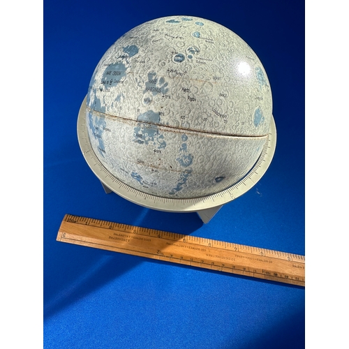 237 - Vintage Metal Lunar Globe