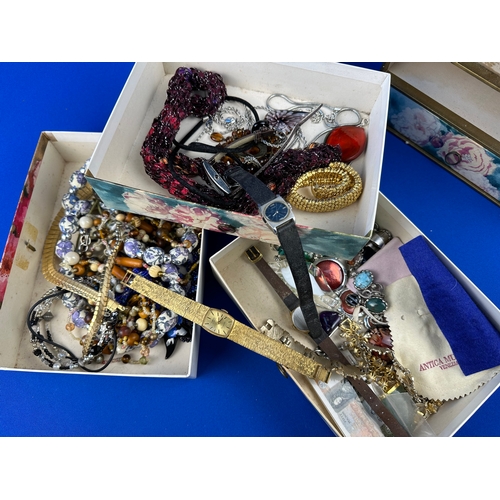 333 - Box of Costume Jewellery