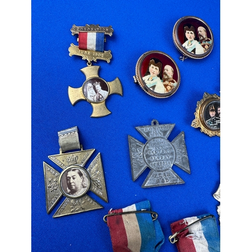 79 - Group of Commemorative Medals & Badges