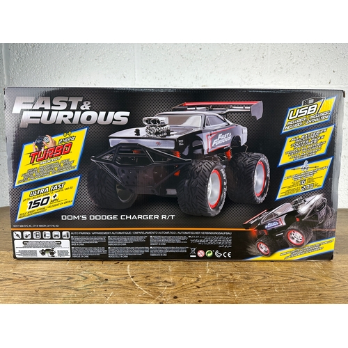 106 - Fast & Furious Jada RC Dom's Dodge Charger R/T Elite Off Road Radio Control Car - As New, Full Kit