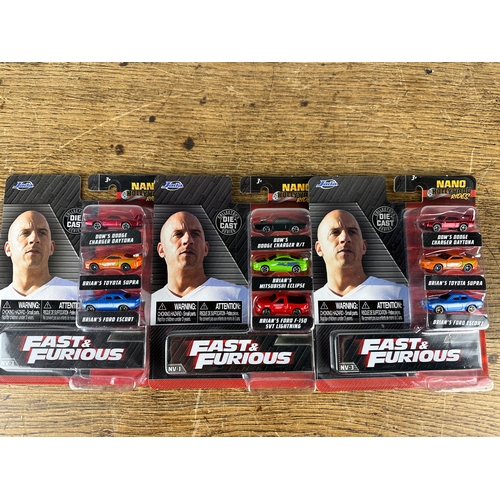 113 - Fast & Furious Jada Nano Die Cast Collectors Series Hollywood Rides