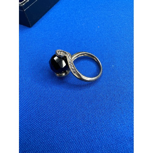 36 - Silver Ring Size I with Box