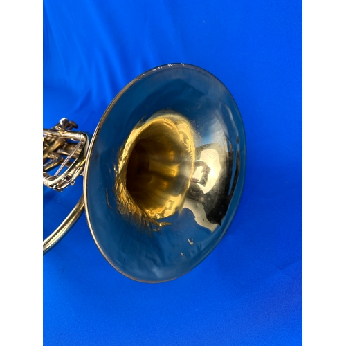 328 - A Brass Trumpet / Flugelhorn marked Lafleur and Imported by Boosey & Hawkes