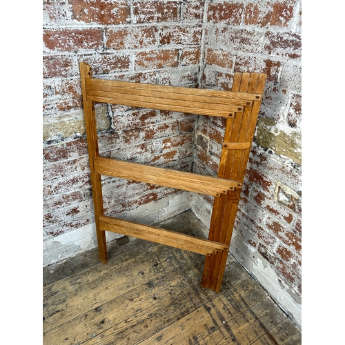 499 - Vintage Wooden Clothes Airer