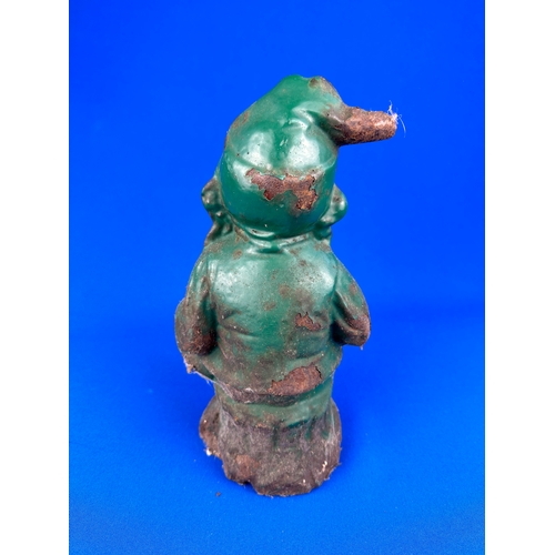 205 - Record Tools Solid Cast Iron Advertising Gnome