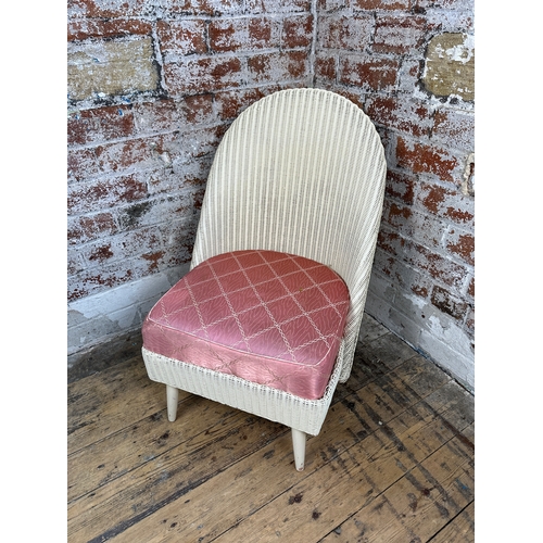 492 - Lloyd Loom Lusty Bedroom Chair