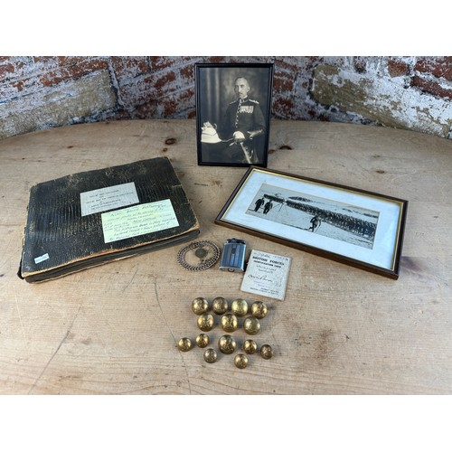 82A - Militaria Interest: Well Documented Ephemera, Photo's and Personal Effects of Alan Bruce McPherson. ... 