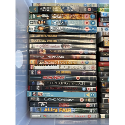 194 - Quantity of DVD's and CD's inc. CSI Boxed Sets