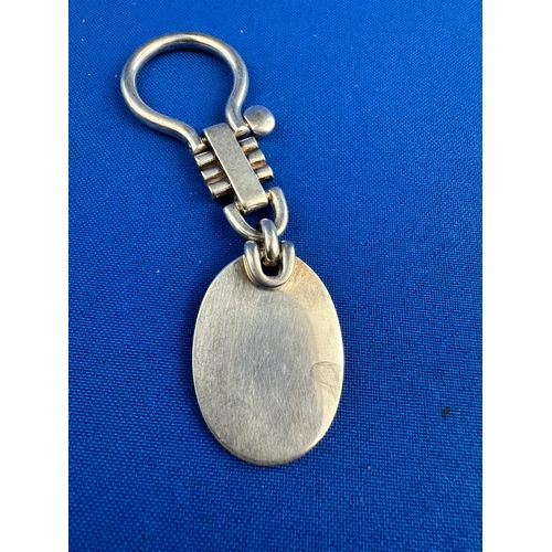 46 - 925 Silver Keyring 22g