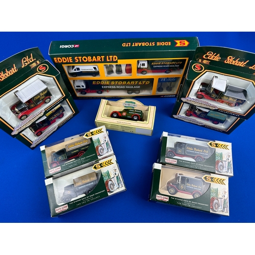 107 - Eddie Stobart Diecast Vehicles including Corgi