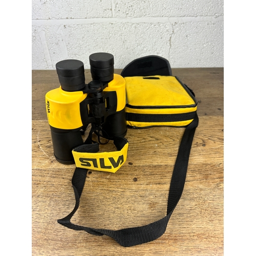 195 - Pair of Silva 7 x 50 Waterproof Marine Binoculars