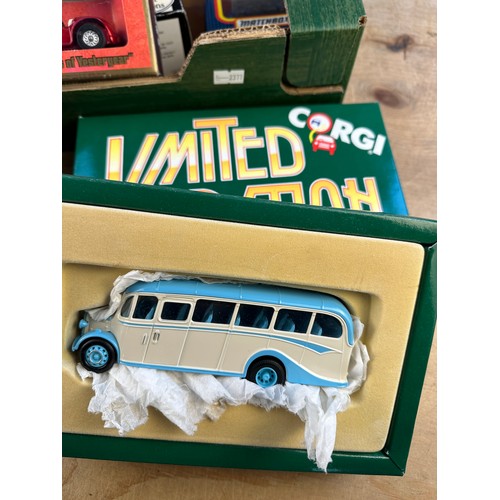 95 - Boxed Corgi & Matchbox Diecast Cars & Busses