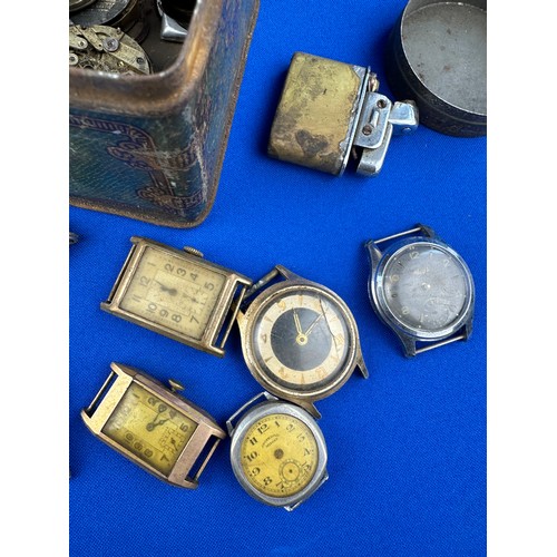 130 - Group of Vintage Watch Parts