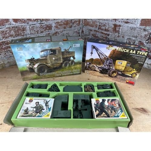 94 - Three Model Kits, Airfix, MiniArt & IBG Models