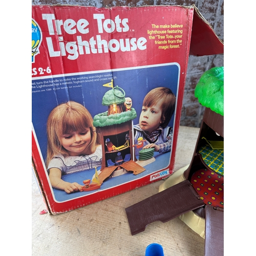 47 - Vintage Palitoy Tree Tots Lighthouse & Vetch Airplane Game