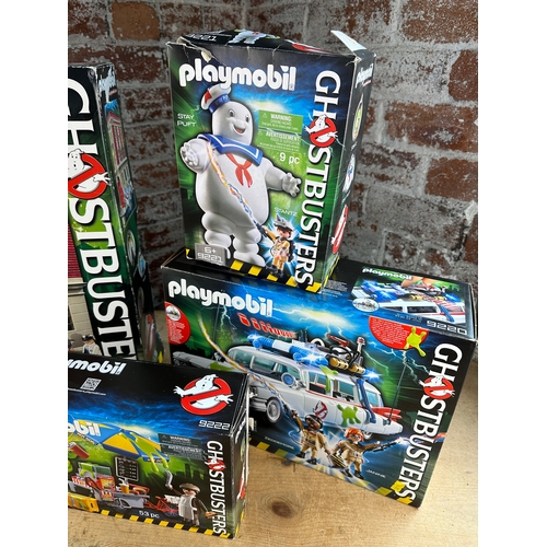48 - Group of Playmobil Ghostbuster Toys