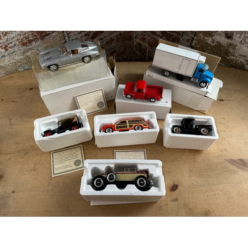 71 - Motor Museum Mint Diecast Vehicles with COAs