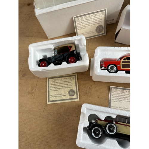 71 - Motor Museum Mint Diecast Vehicles with COAs