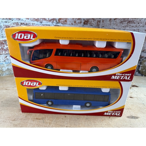 73 - Two Joal Diecast Busses
