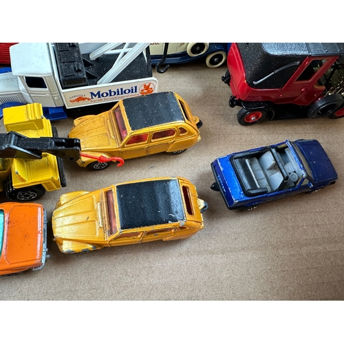 79 - Group of Diecast Cars including Corgi & Matchbox