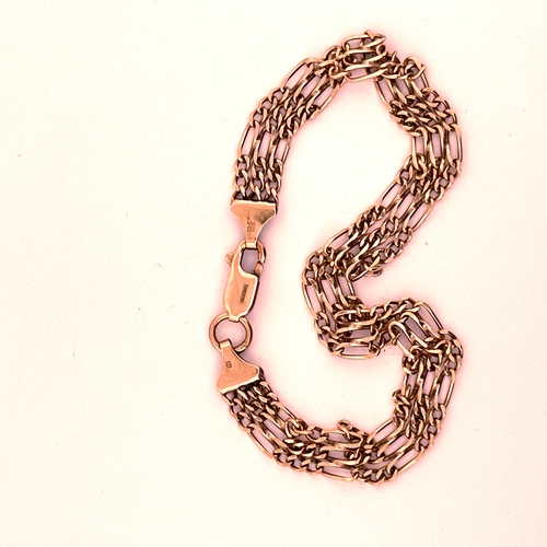 30 - 9ct Gold Bracelet 5.65 g 19cm