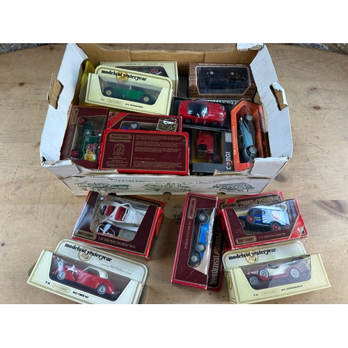 82 - Box of Diecast Cars including Matchbox