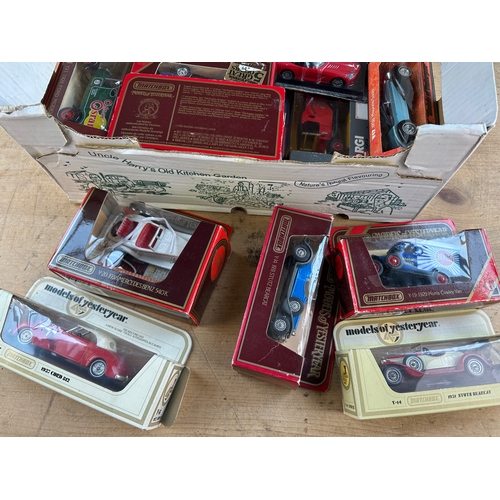 82 - Box of Diecast Cars including Matchbox