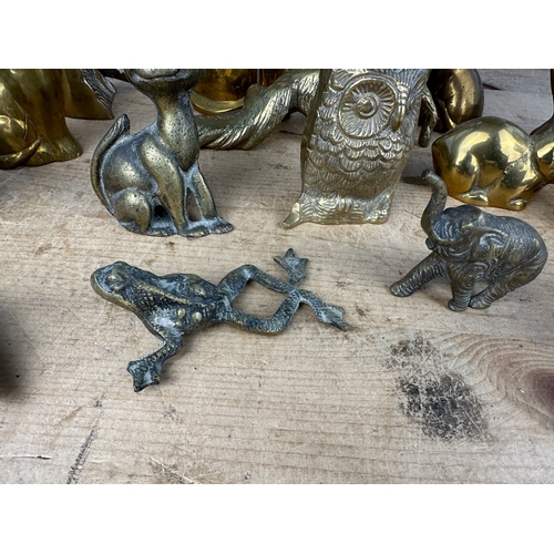 220 - Group of Brass Animal Figures