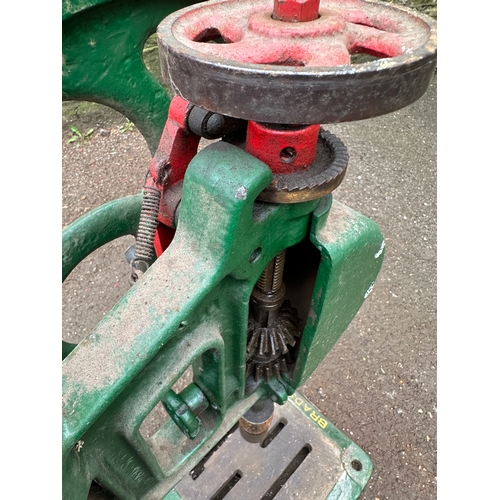 156 - Bradson No.8 Hand Turned Pillar Drill in Good Order