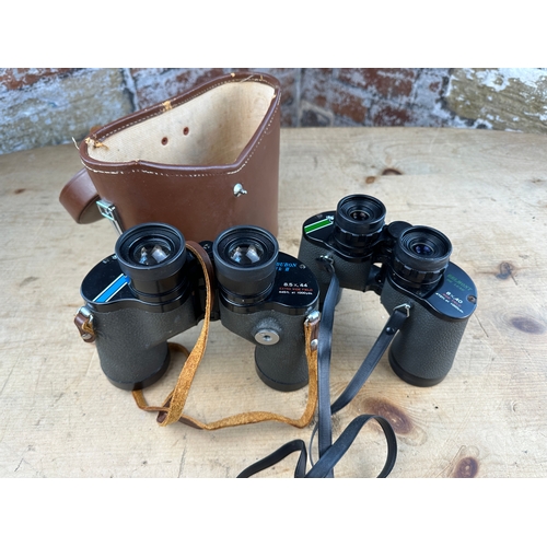 201 - Two Pairs of Swift Binoculars,Belmont 8x40 & Audubon 8.5x44