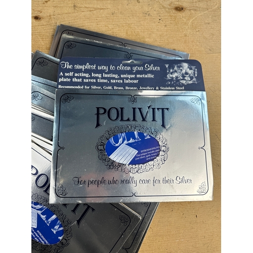 204 - 20x Polivit Electrolytic Silver Cleaning Plates as new