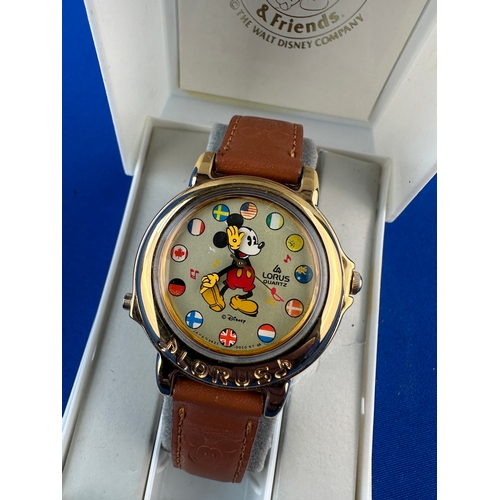118 - Lorus Vintage Mickey Mouse Melody Watch