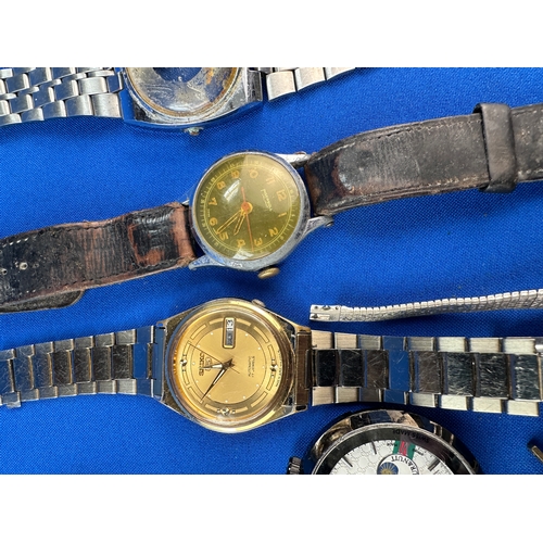 119 - Group of Vintage Watches & Parts including Seiko