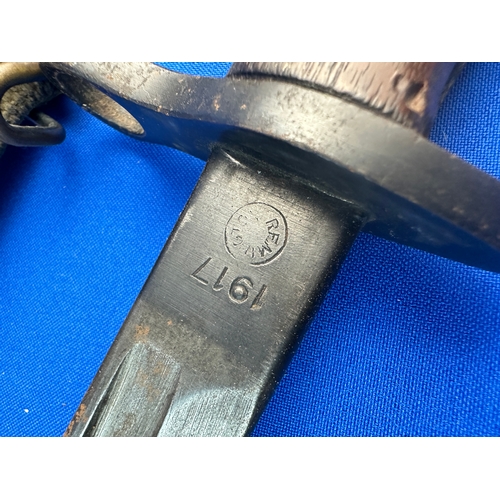 116 - US Model 1917 Bayonet by Remington