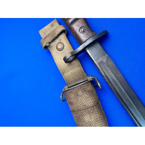 116 - US Model 1917 Bayonet by Remington