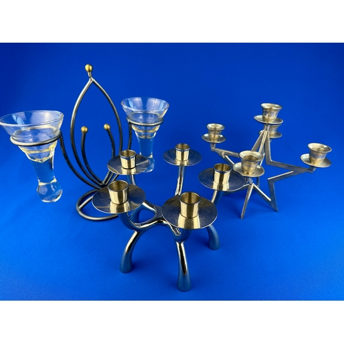 217 - Trio of Candelabras