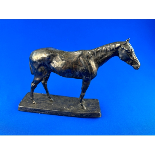 218 - Spelter Horse Figure